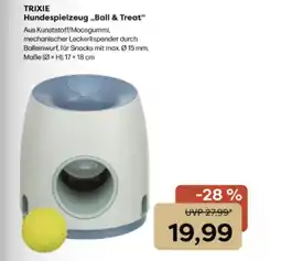 ZOO & Co Trixie hundespielzeug ball & treat Angebot