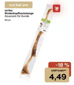 ZOO & Co Arriba rinderkopfhautstange kausnack für hunde Angebot