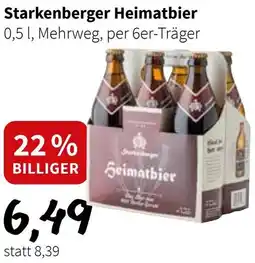 Der Grissemann Starkenberger Heimatbier Angebot
