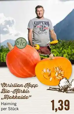 Der Grissemann Christian Hopp Bio-Kürbis Hokkaido Angebot