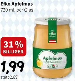 Der Grissemann Efko Apfelmus Angebot