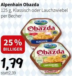 Der Grissemann Alpenhain Obazda Angebot
