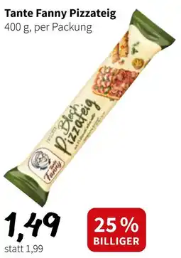 Der Grissemann Tante Fanny Pizzateig Angebot