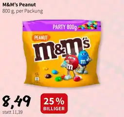 Der Grissemann M&M's Peanut Angebot