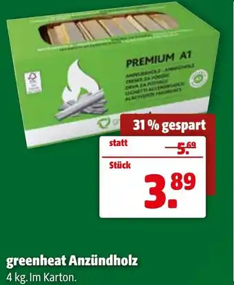 Der Grissemann greenheat Anzündholz Angebot