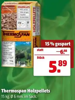 Der Grissemann Thermospan Holzpellets Angebot