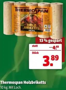 Der Grissemann Thermospan Holzbriketts Angebot