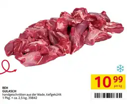 Transgourmet Reh gulasch Angebot