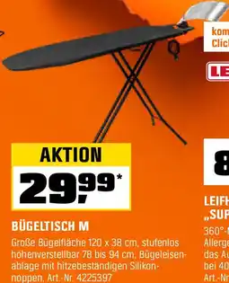 OBI Bügeltisch m Angebot