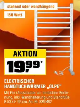 OBI Elektrischer handtuchwärmer olpe Angebot