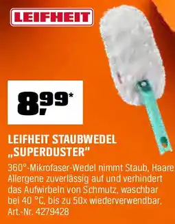 OBI Leifheit staubwedel superduster Angebot