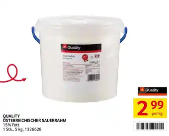 Transgourmet Quality österreichischer sauerrahm Angebot