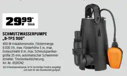 OBI Schmutzwasserpumpe b tps 900 Angebot