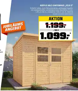OBI Bertilo holz gartenhaus felix 3 Angebot
