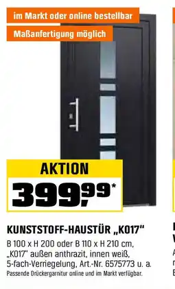 OBI Kunststoff haustür ko17 Angebot