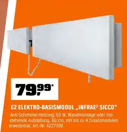 OBI E2 elektro basismodul infrae² sicco Angebot