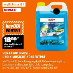 OBI Sonax antifrost und klarsicht-konzentrat Angebot