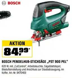 OBI Bosch pendelhub stichsäge pst 900 pel Angebot