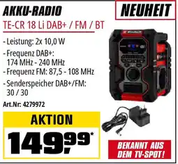 OBI Akku radio Angebot