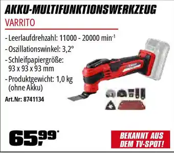 OBI Akku multifunktionswerkzeug Angebot