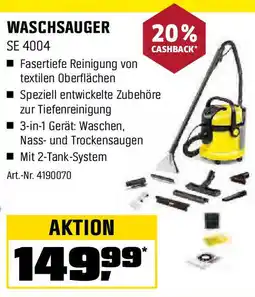 OBI Waschsauger Angebot
