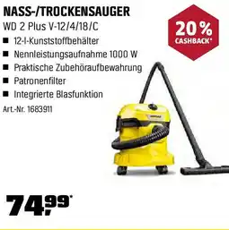 OBI Nass-/trockensauger Angebot