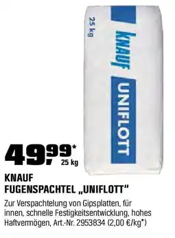 OBI Knauf uniflott fugenspachtel uniflott Angebot
