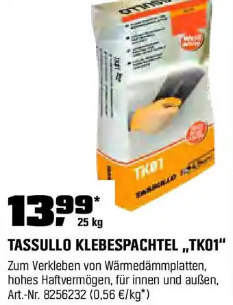 OBI Tassullo klebespachtel tk01 Angebot