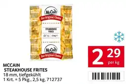 Transgourmet McCain STEAKHOUSE FRITES Angebot