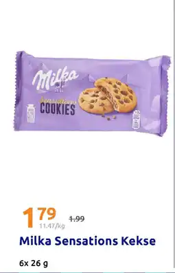 Action Milka Sensations Kekse Angebot