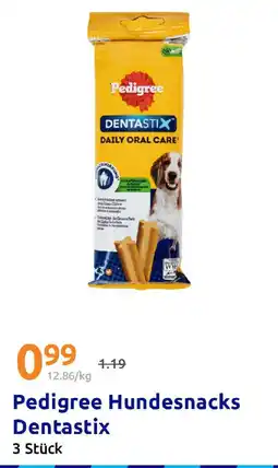 Action Pedigree Hundesnacks Dentastix Angebot