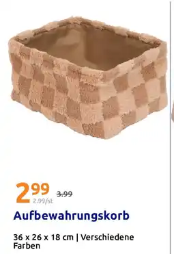Action Aufbewahrungskorb Angebot