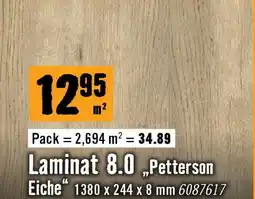 Hornbach Laminat 8.0 petterson Angebot