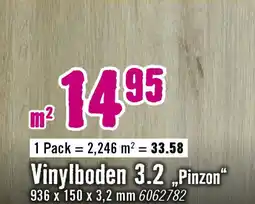 Hornbach Vinylboden 3.2 Pinzon Angebot