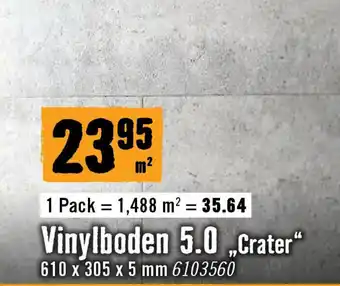 Hornbach Vinylboden 5.0 Crater Angebot