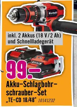Hornbach Akku-Schlagbohr- schrauber-Set Angebot