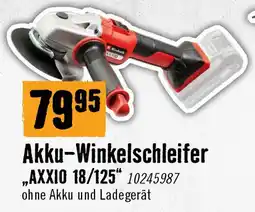 Hornbach Akku-Winkelschleifer Angebot