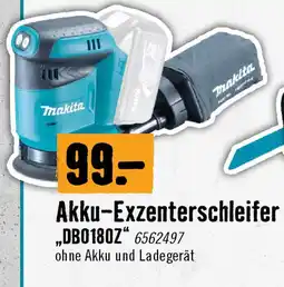 Hornbach Akku-Exzenterschleifer Angebot