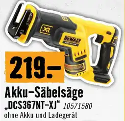 Hornbach Akku-Säbelsäge Angebot