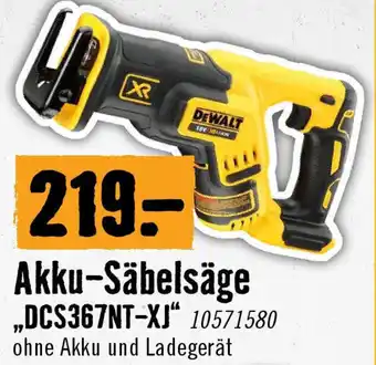 Hornbach Akku-Säbelsäge Angebot