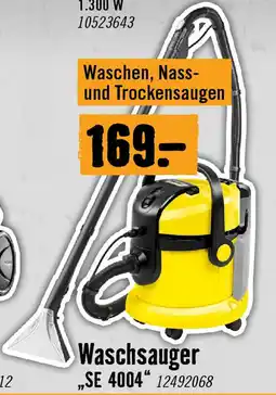 Hornbach Waschsauger Angebot