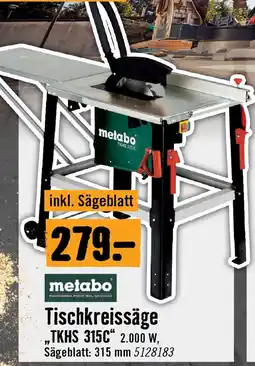 Hornbach Tischkreissäge Angebot