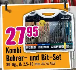Hornbach Kombi Bohrer- und Bit-Set Angebot