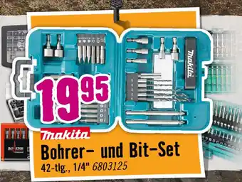 Hornbach Bohrer- und Bit-Set Angebot