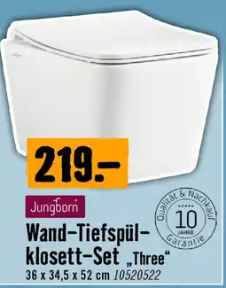 Hornbach Wand-Tiefspül-antile klosett-Set Angebot