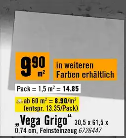 Hornbach Vega Grigo Angebot