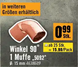 Hornbach Winkel 90° Angebot