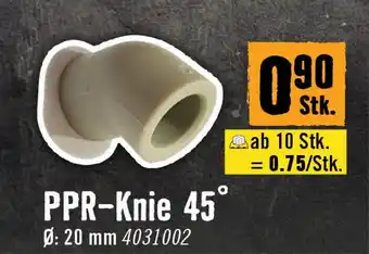 Hornbach PPR-Knie 45° Angebot