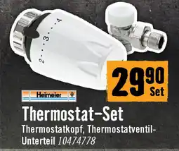 Hornbach Thermostat-Set Angebot