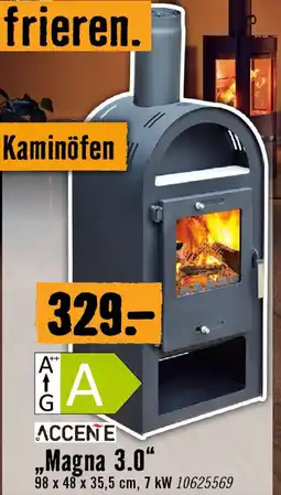 Hornbach Kaminofen Accente Magna Angebot